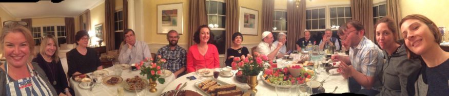 האיחוד המשפחתי בסעודת ליל הסדר בבוסטון