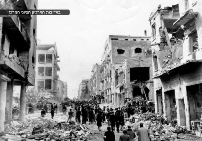 תוצאות הפיגוע בבן יהודה בירושלים, פברואר 1948