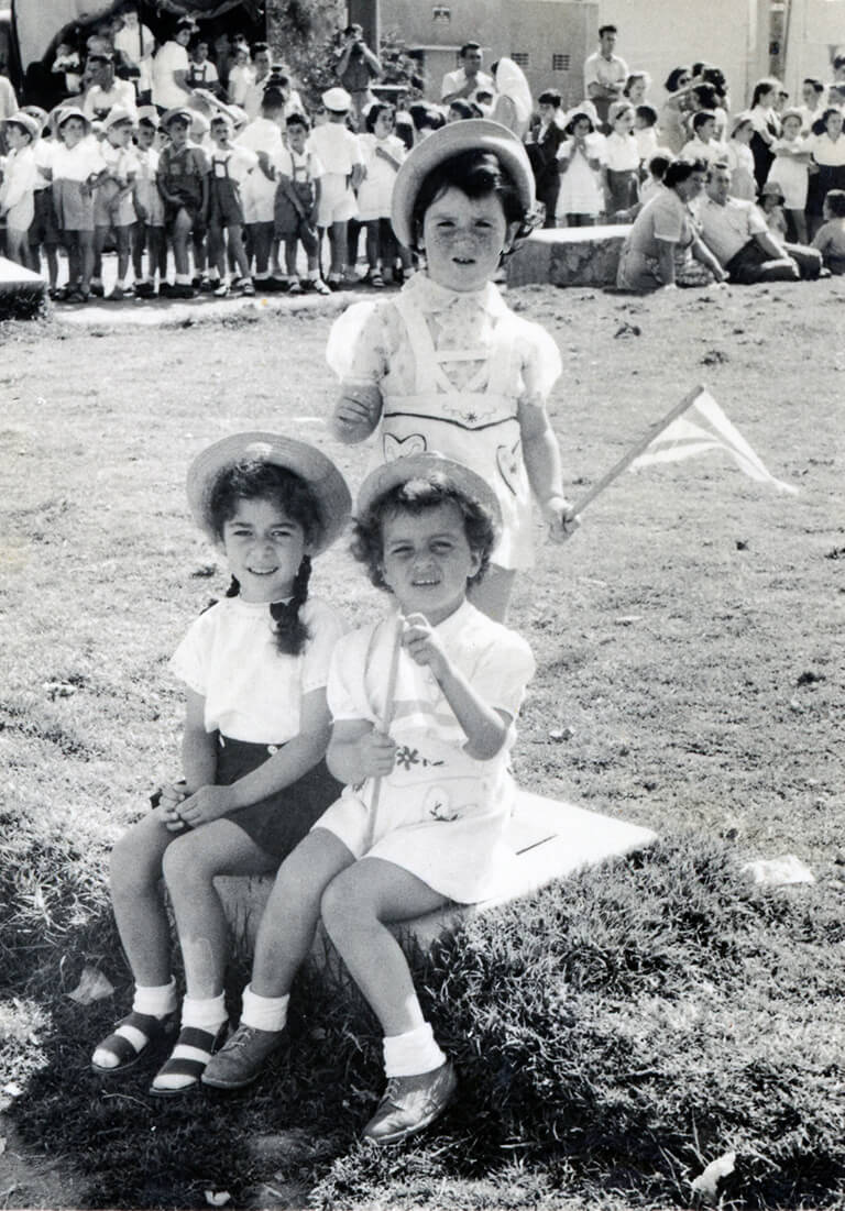 חגיגות יום העצמאות בבית הספר 'יזרעאל' בעפולה, 1951