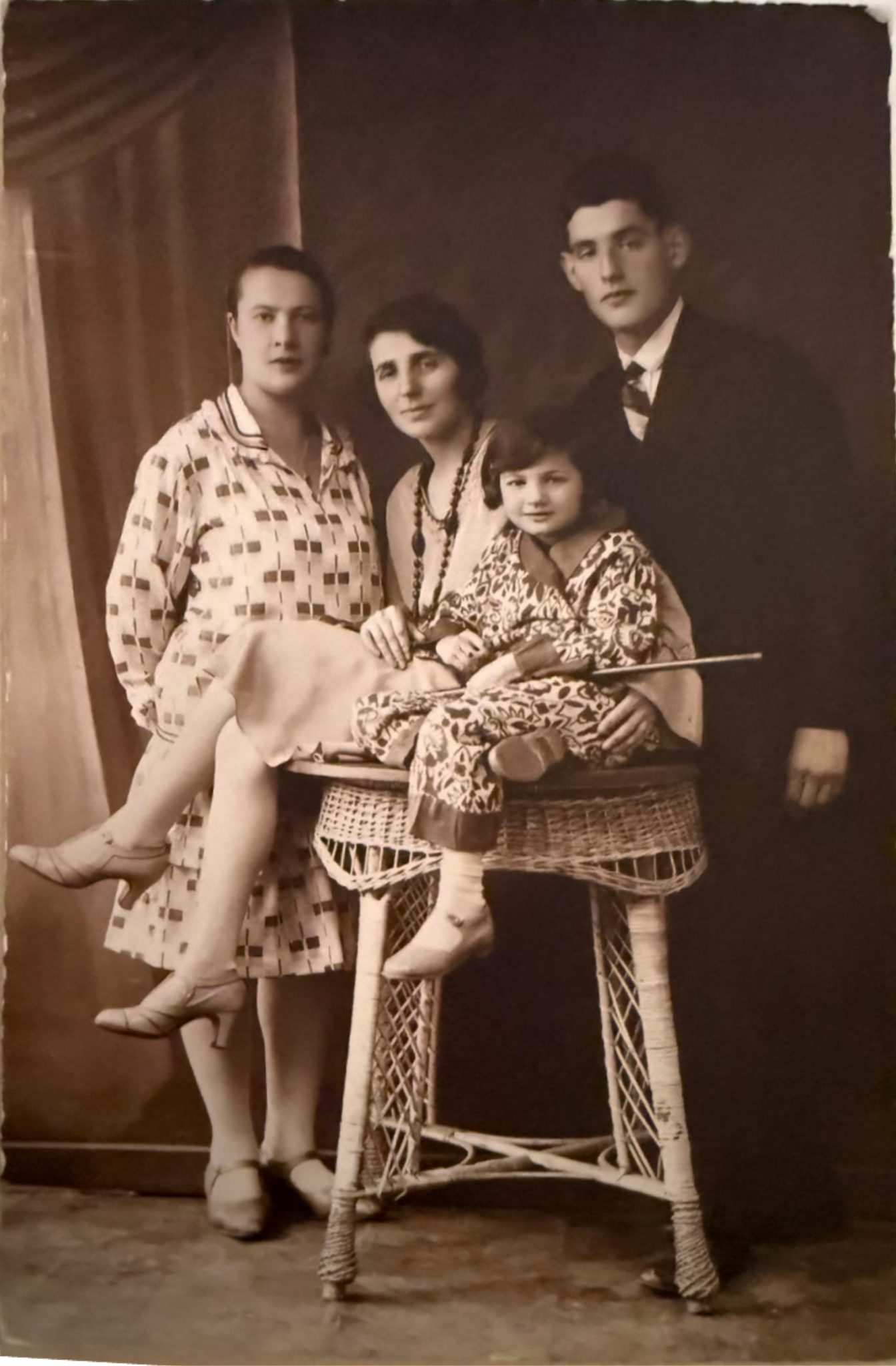 ביקורה של דבורה ורחל פולברמכר ומפגש עם הדוד אשר בלינצ'יצה 1929