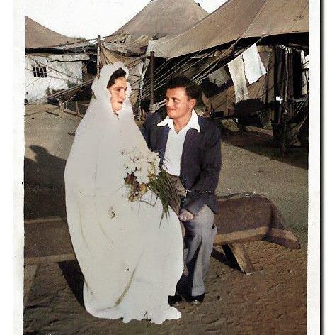 חתונה במחנה המעצר בקפריסין
