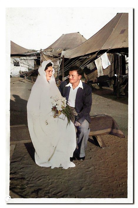 חתונה במחנה המעצר בקפריסין