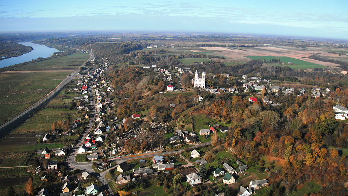 העיירה סרדז'יוס בליטא, העיירה בה נולד סבה מצד אבא של גילי כהן, לואי מאזינטר