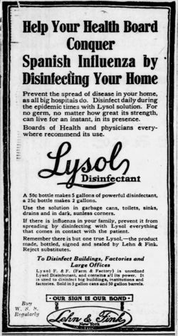 היום אלכוג׳ל, אז ליזול. העיתון St Louiks Post Dispatch מה-3 בנובמבר 1918