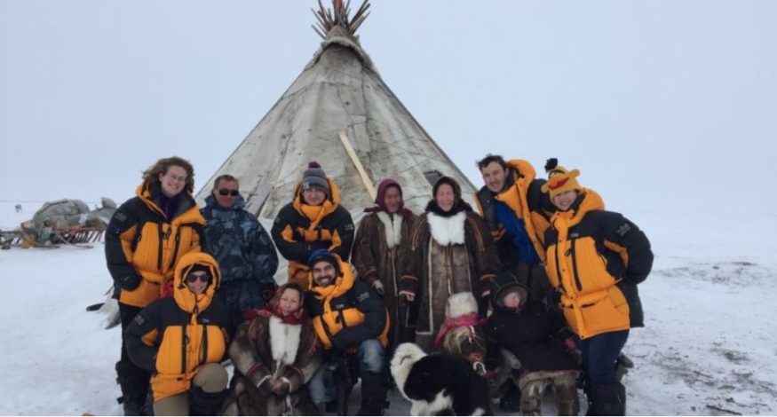 חברי משלחת Tribal Quest בסיביר
