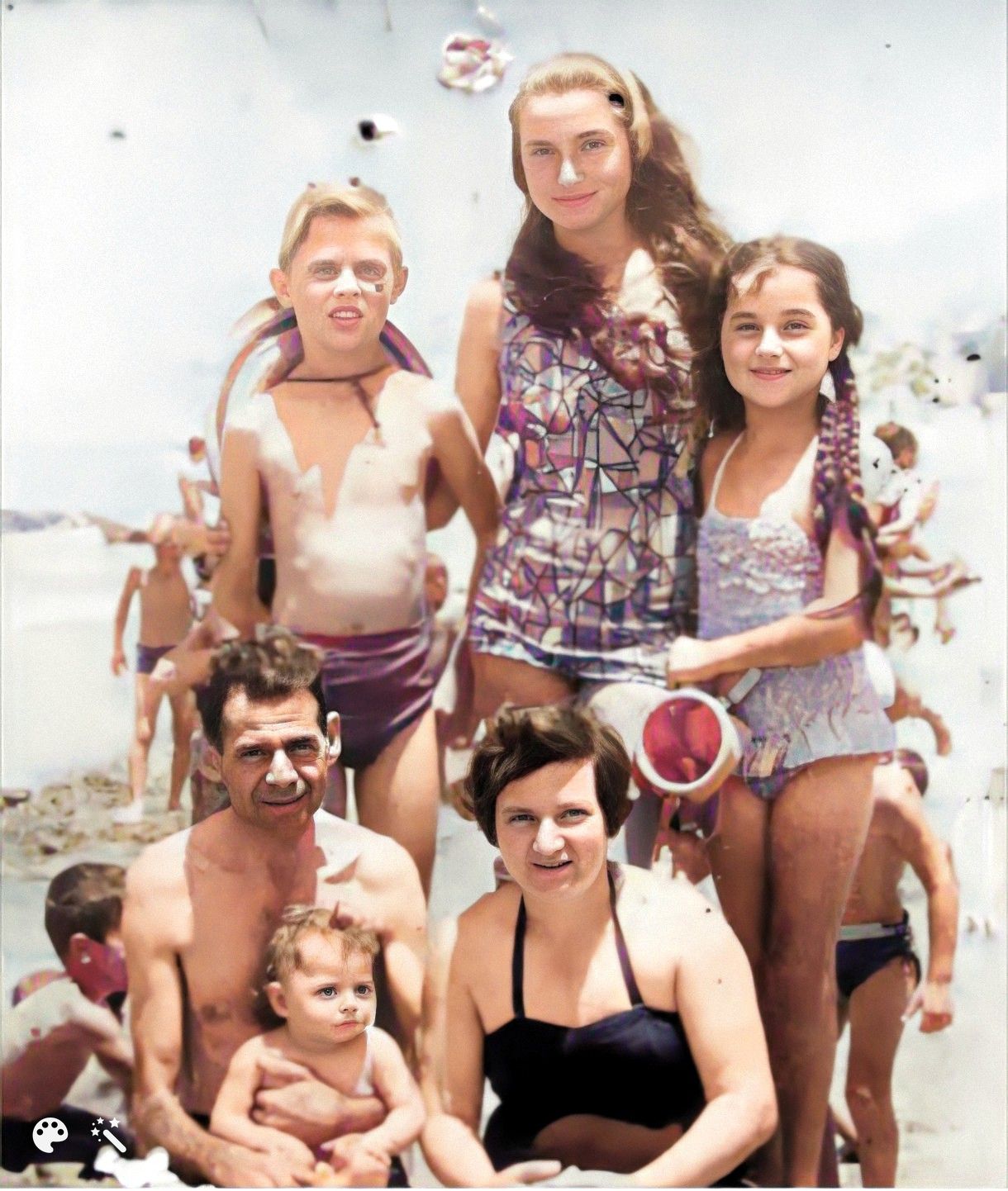 משפחה לסלאו בחוף היום בישראל